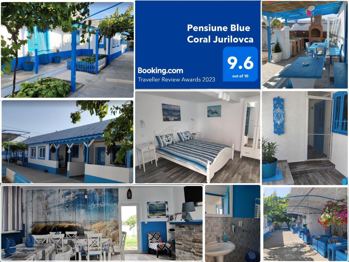Pensiune Blue Coral Jurilovca Exterior foto